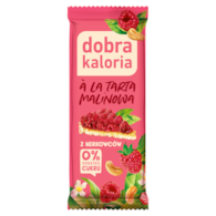 DOBRA KALORIA Baton z nerkowców a'la tarta malinowa 35g KUBARA