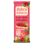 DOBRA KALORIA Baton z nerkowców a'la tarta malinowa 35g KUBARA