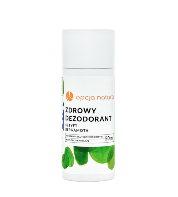 Zdrowy dezodorant SZTYFT bergamota 50ml OPCJA NATURA