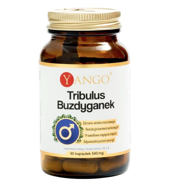 YANGO Tribulus Buzdyganek 450mg, 90 kaps.