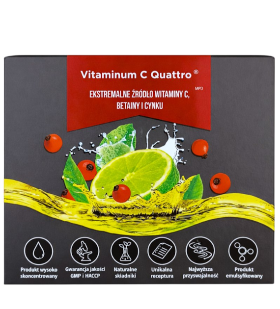 Końska Dawka Witamina c QUATTRO 30 saszetek