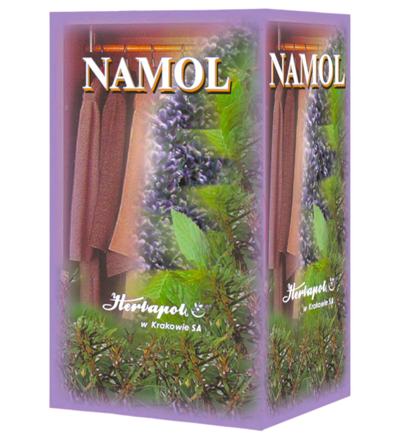 NAMOL mieszanka p/molowa 25*1,5g HERBAPOL KRAKÓW