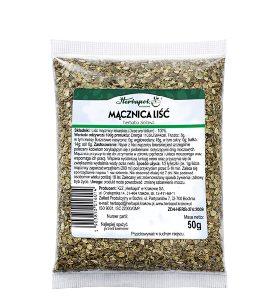 Mącznica liść 50g HERBAPOL KRAKÓW