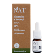 NAT Ekstrakt z konopi Full Spectrum 10% CBD 5ml (mini)