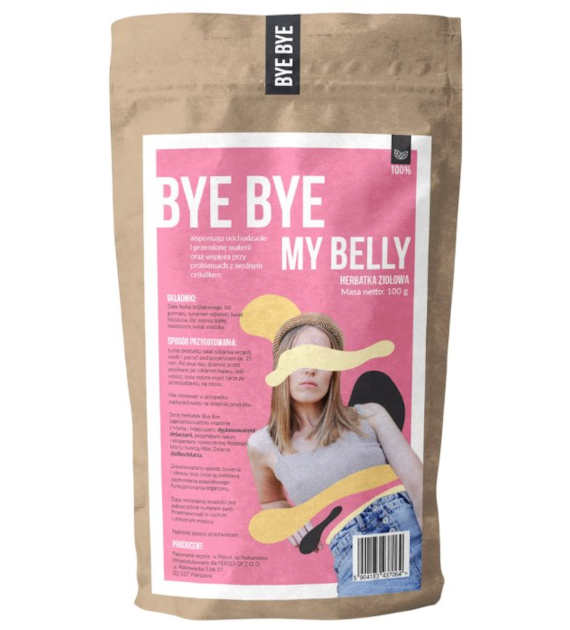 Herbatka BYE BYE my belly 100g (odchudzanie, obniżenie apetytu)