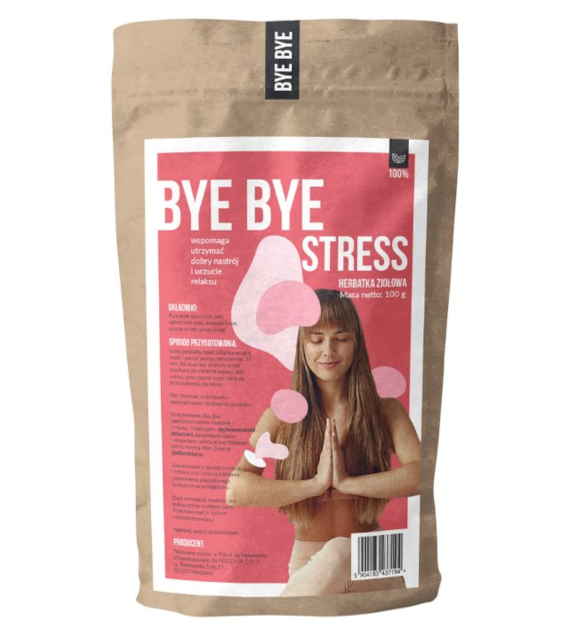 Herbatka BYE BYE stress 100g (stres, nie usypia)