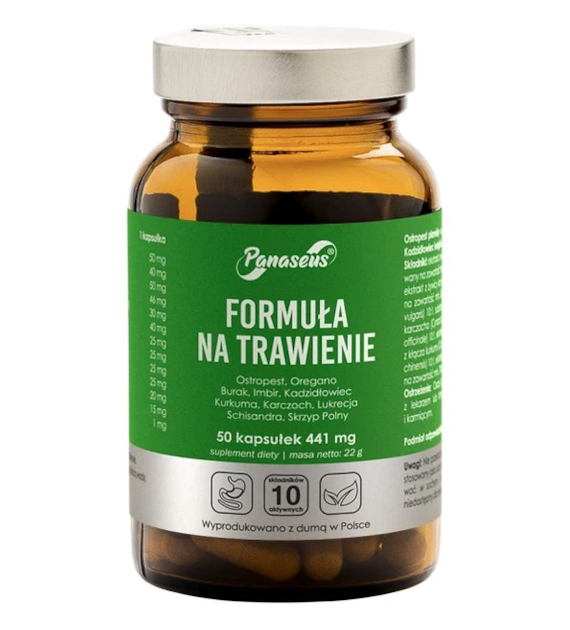 PANASEUS Formuła na Trawienie - 50 kaps. YANGO