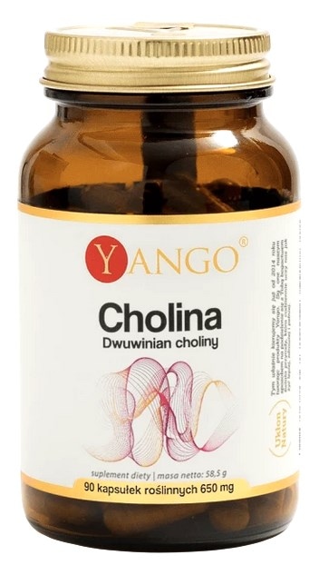 YANGO Cholina - Dwuwinian choliny - 90 kaps.