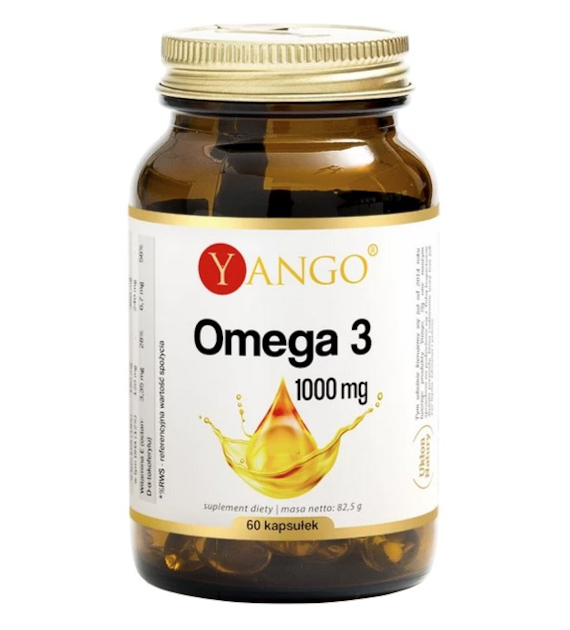 YANGO Omega 3 - 1000 mg - 60 kaps.