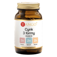 YANGO Cynk 3 formy organiczne - 90 kaps.