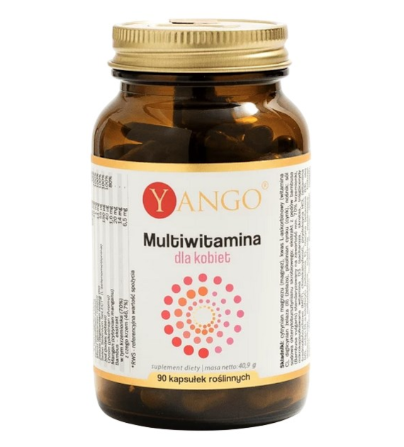 YANGO Multiwitamina dla kobiet - 90 kaps.