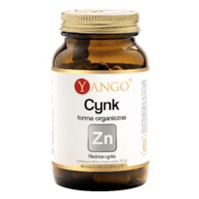YANGO Cynk forma organiczna 15mg, 90 kaps.