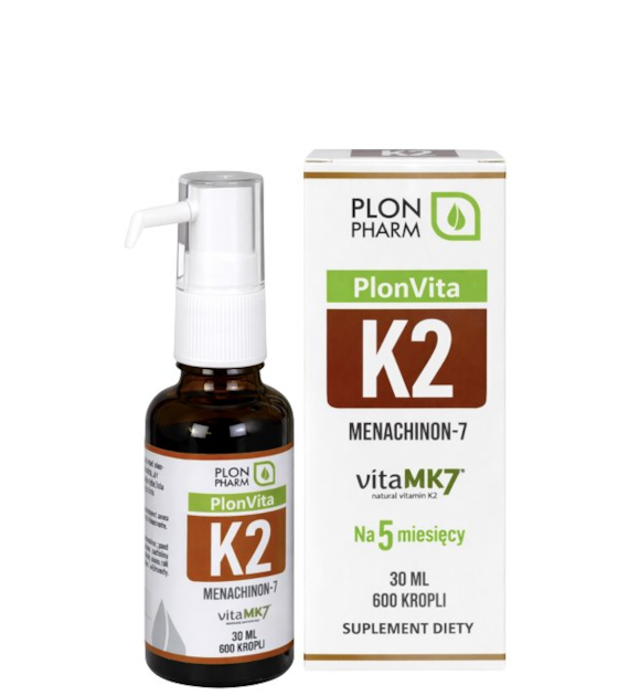 Witamina K2 30ml PLON PHARM (150 porcji)
