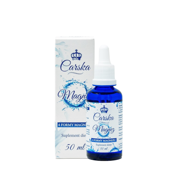 CARSKA Magnez - 4 formy magnezu krople 50ml
