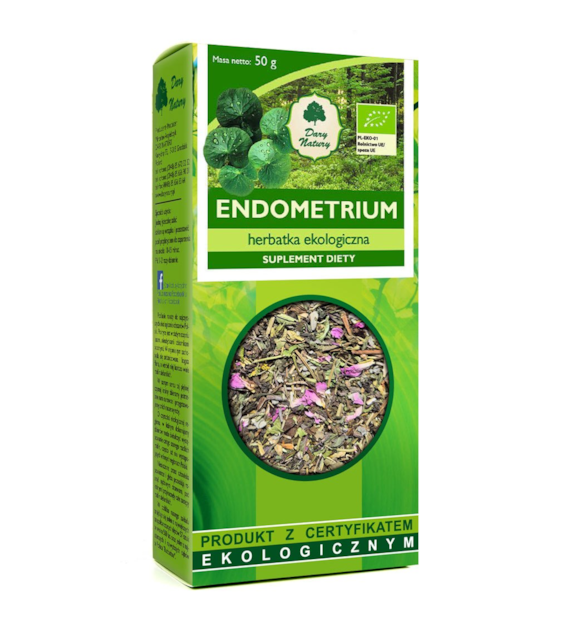 Herbatka Endometrium BIO 50g DARY NATURY