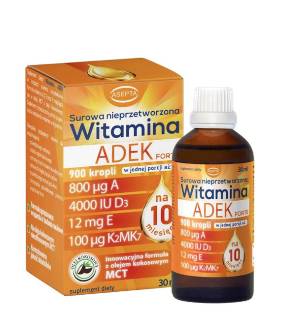 ASEPTA Witamina ADEK Forte - 30ml