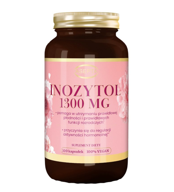 ASEPTA Inozytol 1300mg, 100 kaps.