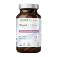 BIOWEN Magnez 4 formy z Potasem - 100 kaps.