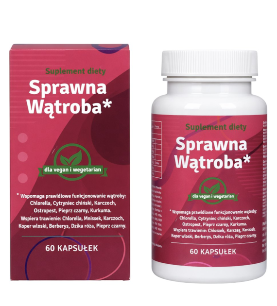 Sprawna Wątroba 60 kapsułek PCF