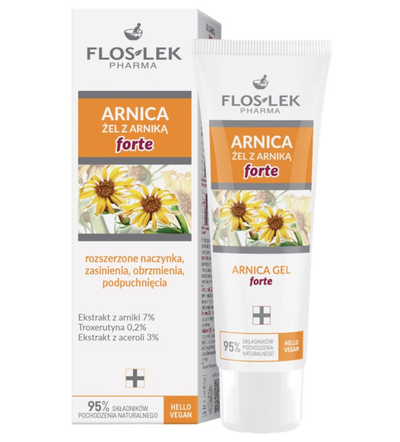Arnikowy żel FORTE 50ml FLOSLEK
