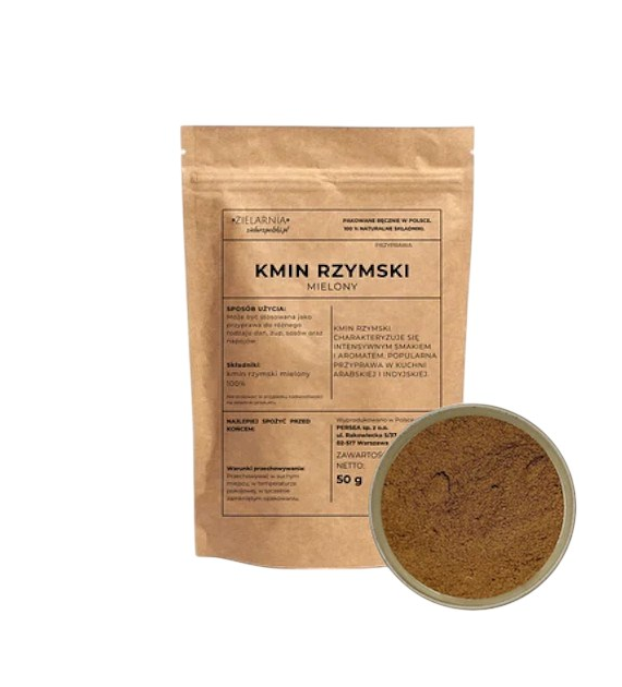 Kmin rzymski mielony 50g ZIELARZPOLSKI.PL
