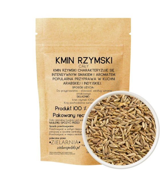 Kmin rzymski cały 50g ZIELARZPOLSKI.PL