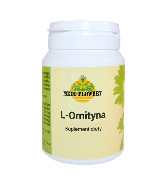 L-Ornityna 250mg, 60kaps. MEDI-FLOWERY