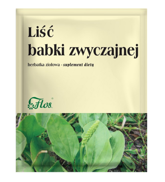 Babka zwyczajna liść 50g FLOS