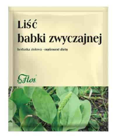 Babka zwyczajna liść 50g FLOS