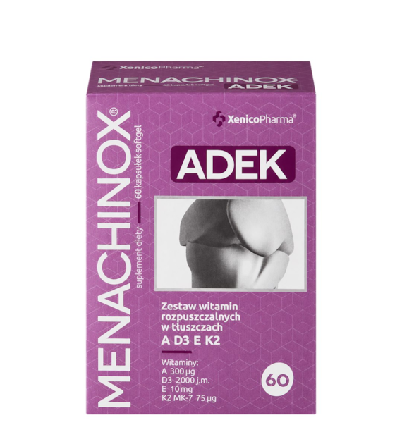 Menachinox ADEK 60 sgels. XENICO PHARMA