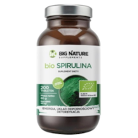 BIG NATURE Tabletki Spirulina BIO 400mg, 200 tabl.