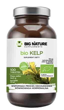 BIG NATURE Tabletki Kelp BIO 200mg, 100 tabl.