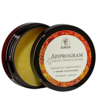 APIPROGRAM Maść propolisowa 20% naprawczo-regenerująca z kwasem hialuronowym 50ml KORANA