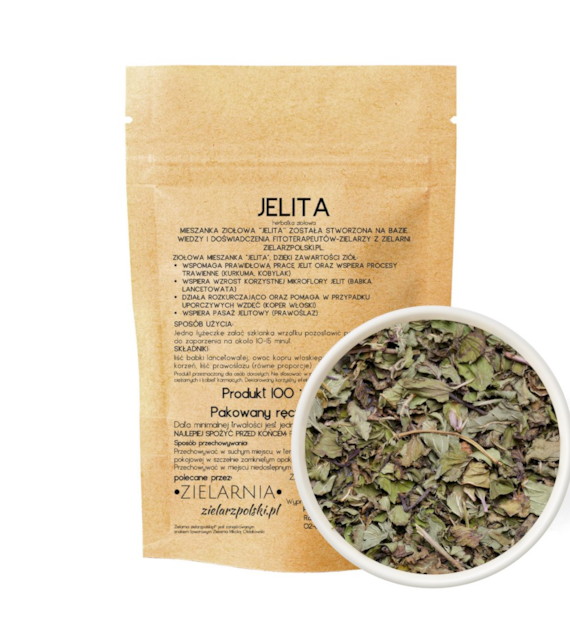 Jelita - herbatka ziołowa 100g ZIELARZPOLSKI.PL