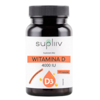 Witamina D3 4000IU 120kaps. SUPLIIV