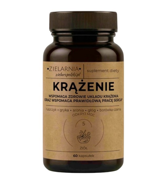 KRĄŻENIE 60 kaps. ZIELARZPOLSKI.PL