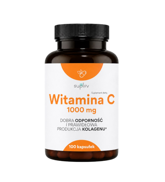 Witamina C 1000mg, 100 kaps. SUPLIIV