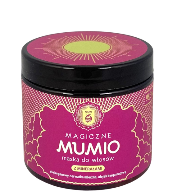 Maska do włosów Magiczne Mumio na bazie serwatki mlecznej z olejem arganowym 200ml NAMI
