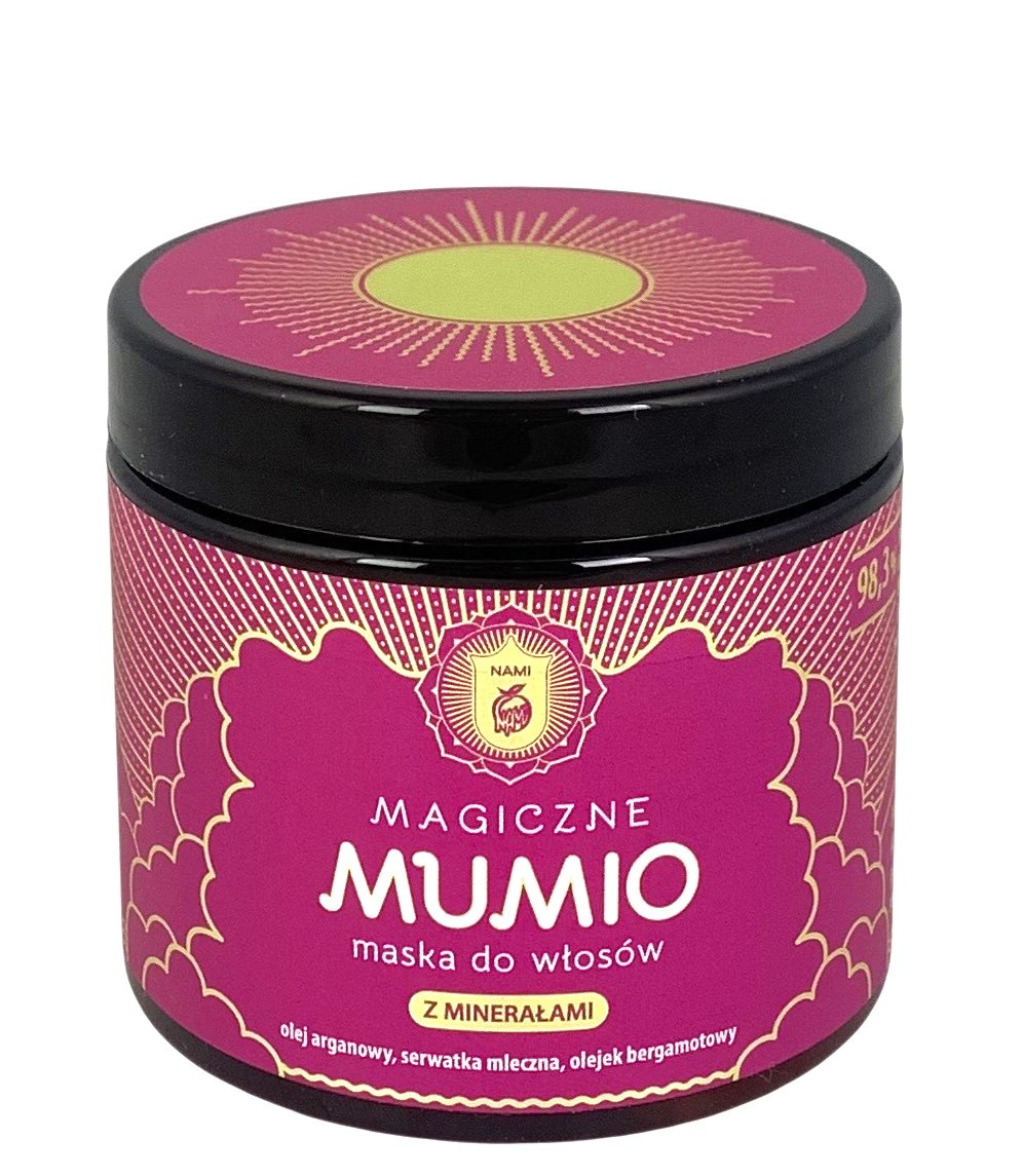 Maska do włosów Magiczne Mumio na bazie serwatki mlecznej z olejem arganowym 200ml NAMI