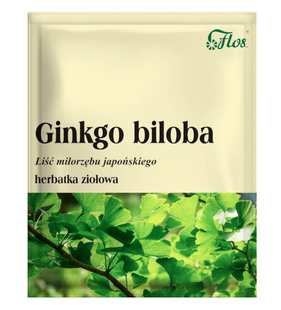 Ginkgo biloba liść miłorzębu japońskiego 50g FLOS