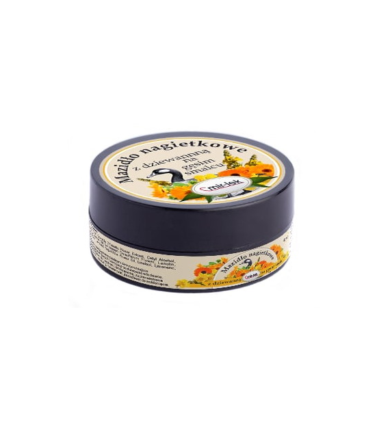 Mazidło nagietkowe z dziewanną na gęsim smalcu 60g MIR-LEK