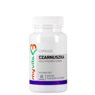 MyVita Czarnuszka - olej w kapsułkach 500mg, 60kaps.