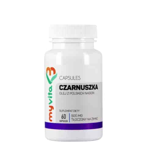 MyVita Czarnuszka - olej w kapsułkach 500mg, 60kaps.