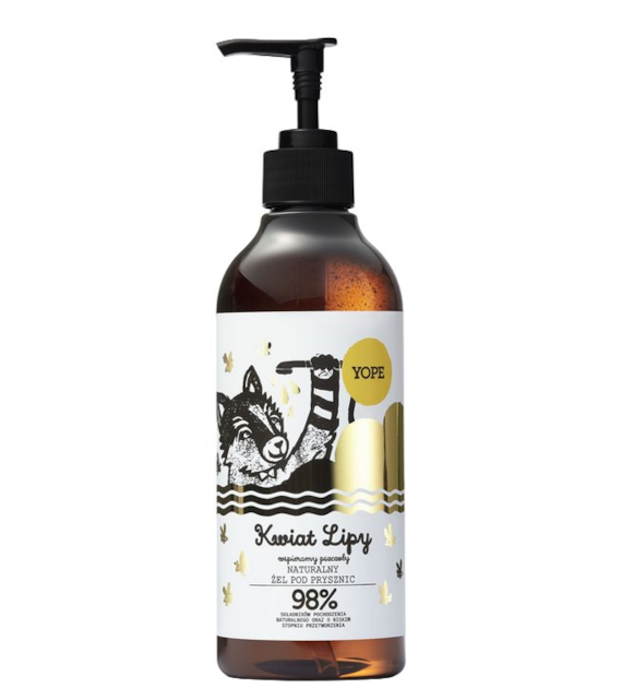 YOPE Żel pod prysznic naturalny Kwiat Lipy 400ml