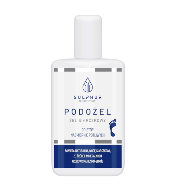 PODOŻEL żel siarczkowy do stóp nadmiernie potliwych 135g SULPHUR