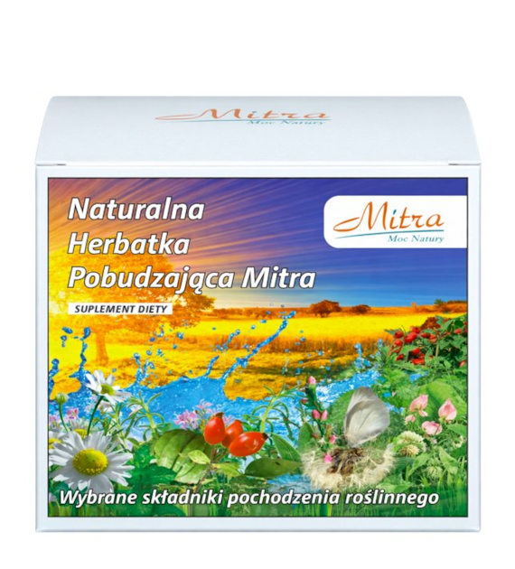 MITRA Naturalna herbatka pobudzająca 30*2g