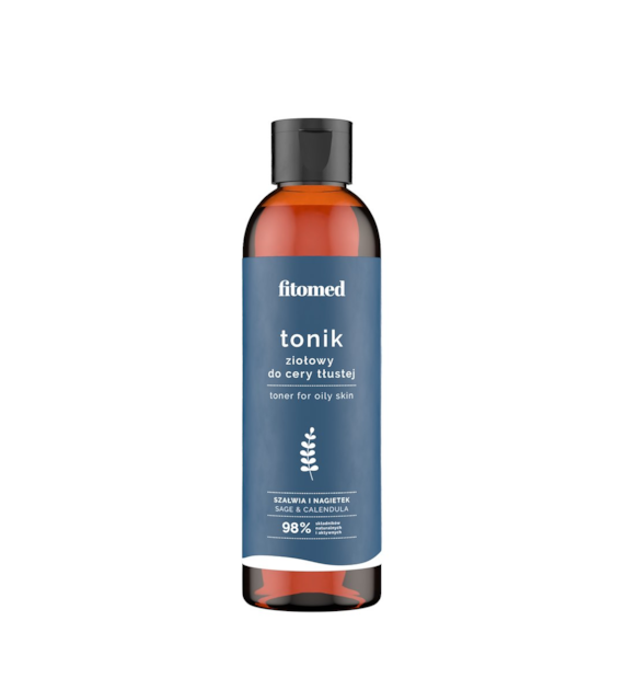 Tonik do cery tłustej szałwia i nagietek 200ml FITOMED