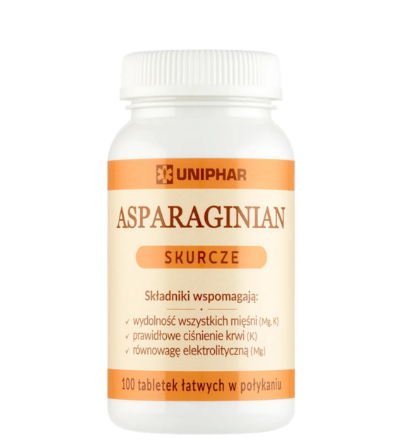 Asparaginian 50 + 50 tabl. gratis UNIPHAR