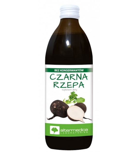 Czarna rzepa sok 500ml ALTER MEDICA