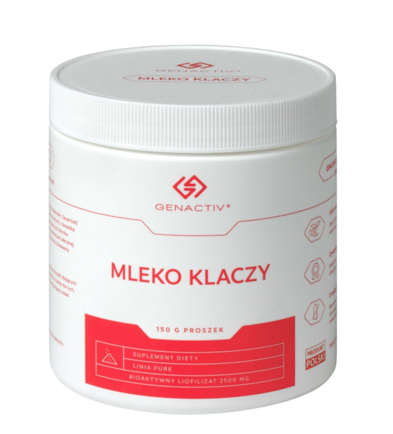 GENACTIV Mleko klaczy proszek, puszka 150g